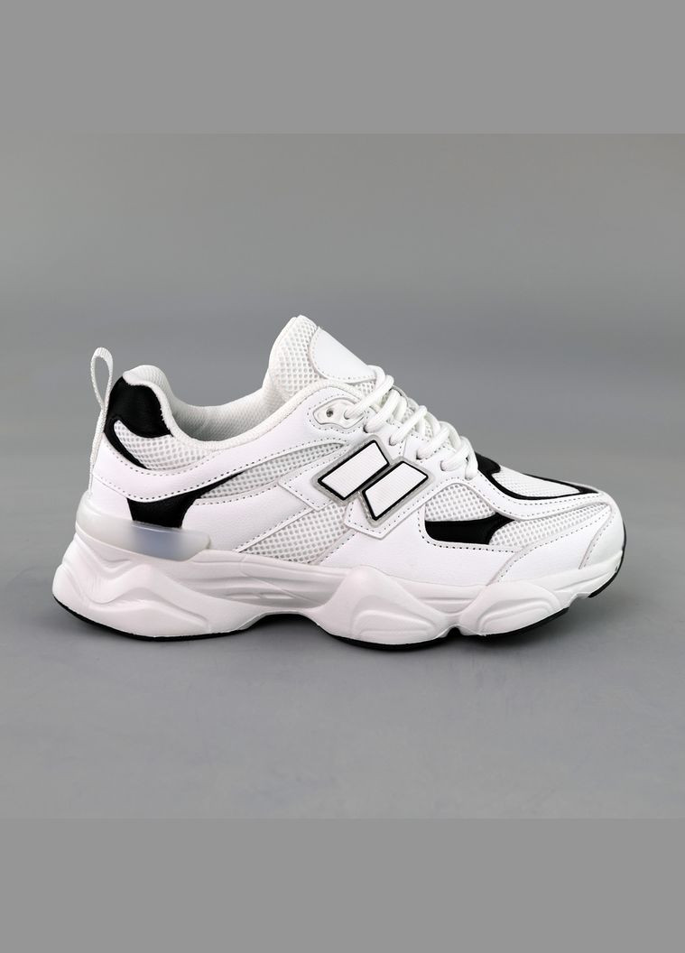 Кроссовки женские кожа сетка Stilli белые (329787067)