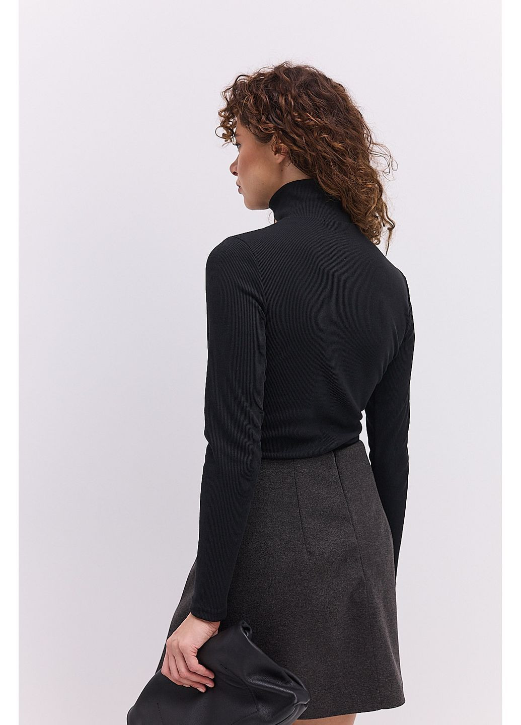 Женская бежевая водолазка с воротником на молнии Arjen (364967496)