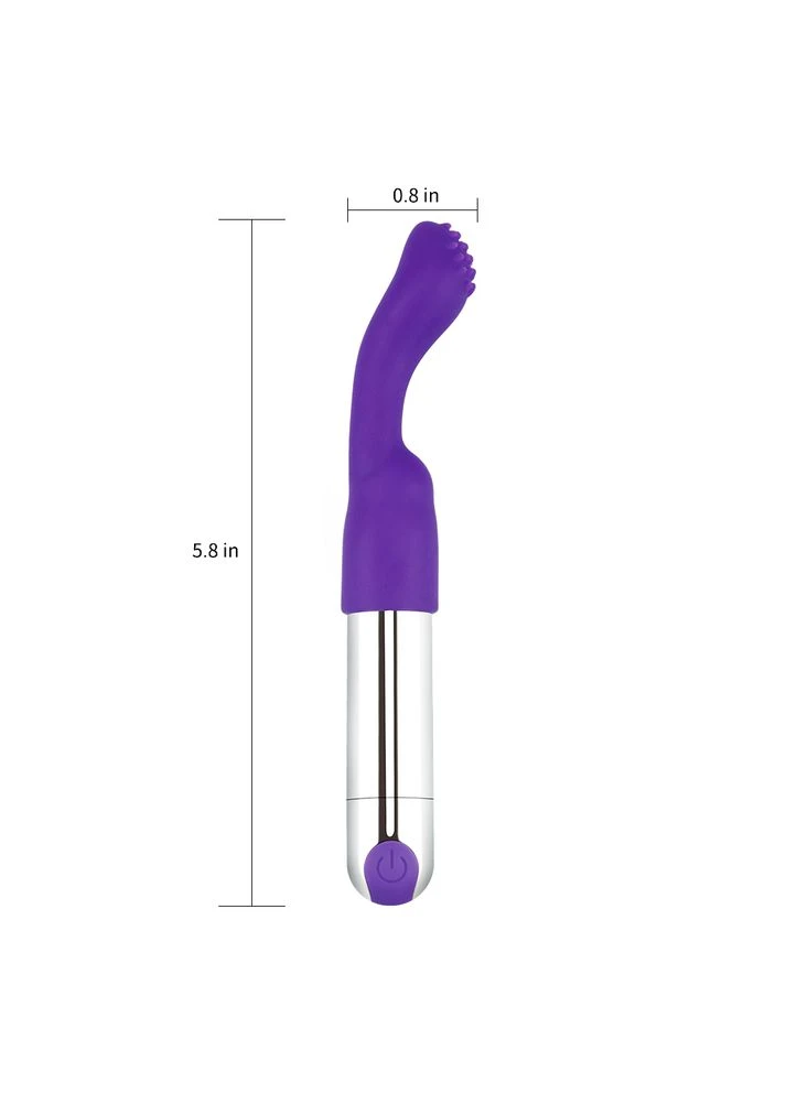 Клиторальный стимулятор IJOY Rechargeable Versatile Tickler Purple - CherryLove Lovetoy (329152877)