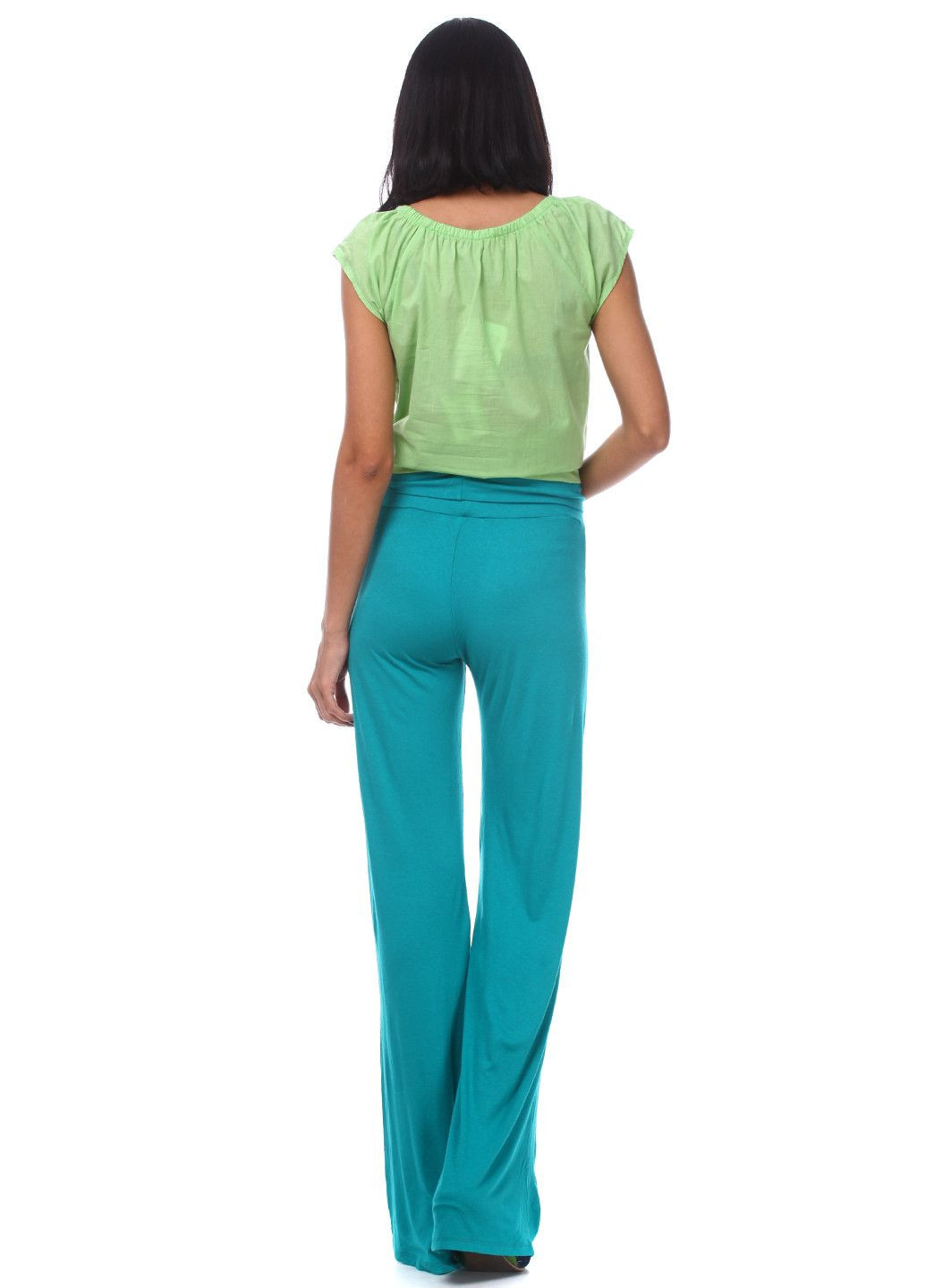 Брюки Бирюзовый Pink Woman (324286397)