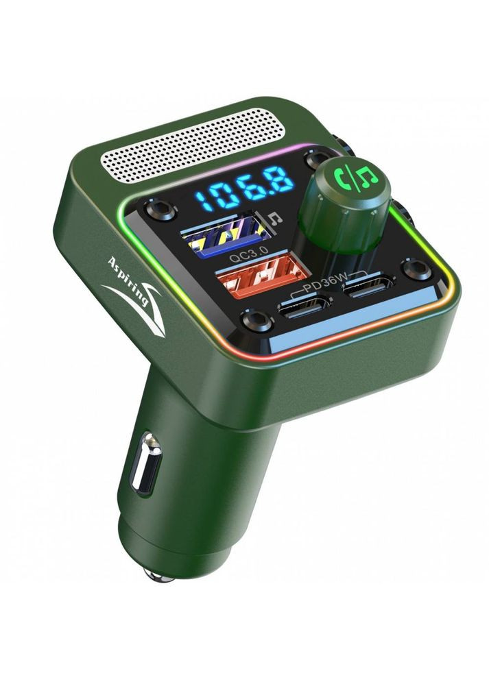 FM-трансмітер Wave 11 54W Green (WA.7002) Aspiring (316426974)