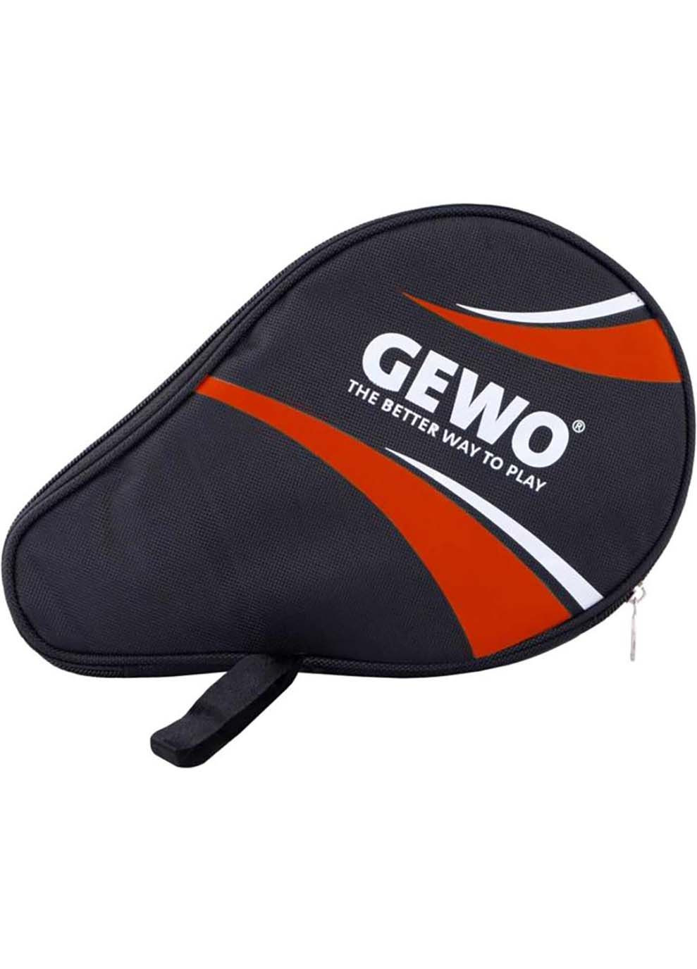 Чохол для ракетки Round Cover Master з відділенням для м'ячів Black/Red GEWO (367599325)