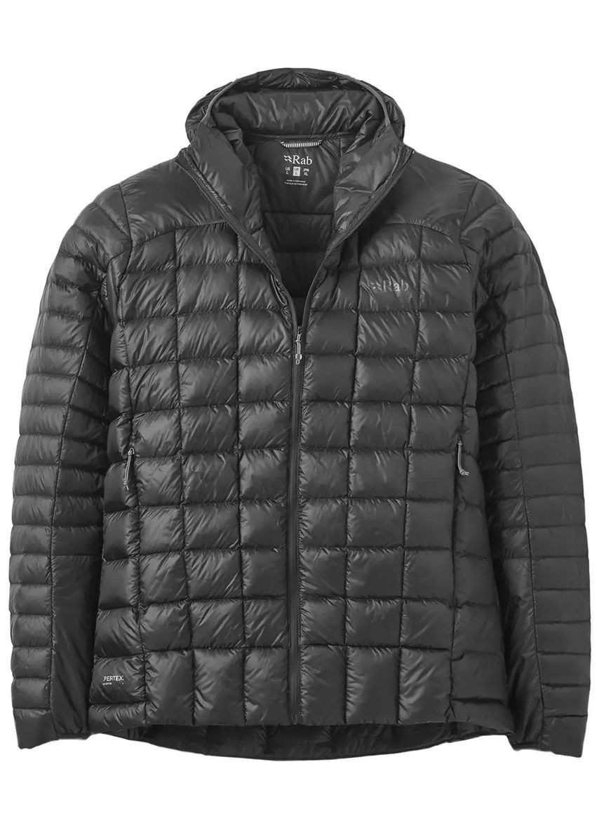 Черная демисезонная куртка ythic alpine light jacket black Rab