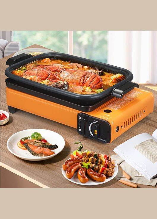 Плита газова в валізі гриль 2.2KW BDZ-290A Колір 3 (MER-15404_1119) XPRO (303912530)