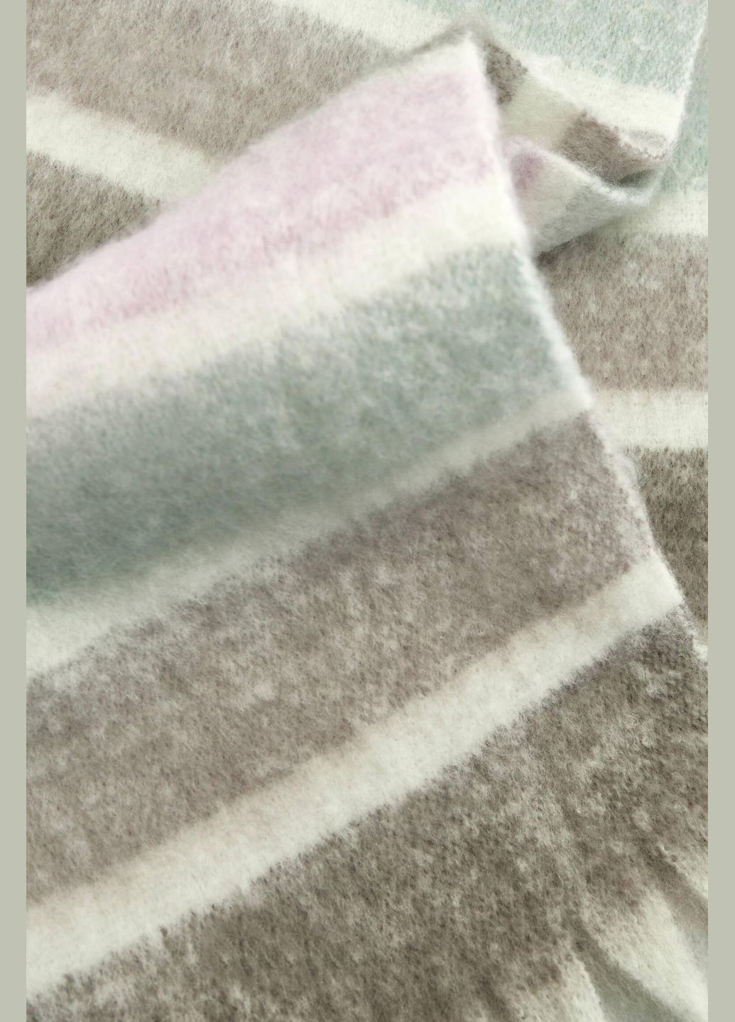 Шарф,серый-мятный, Pull & Bear (305236956)