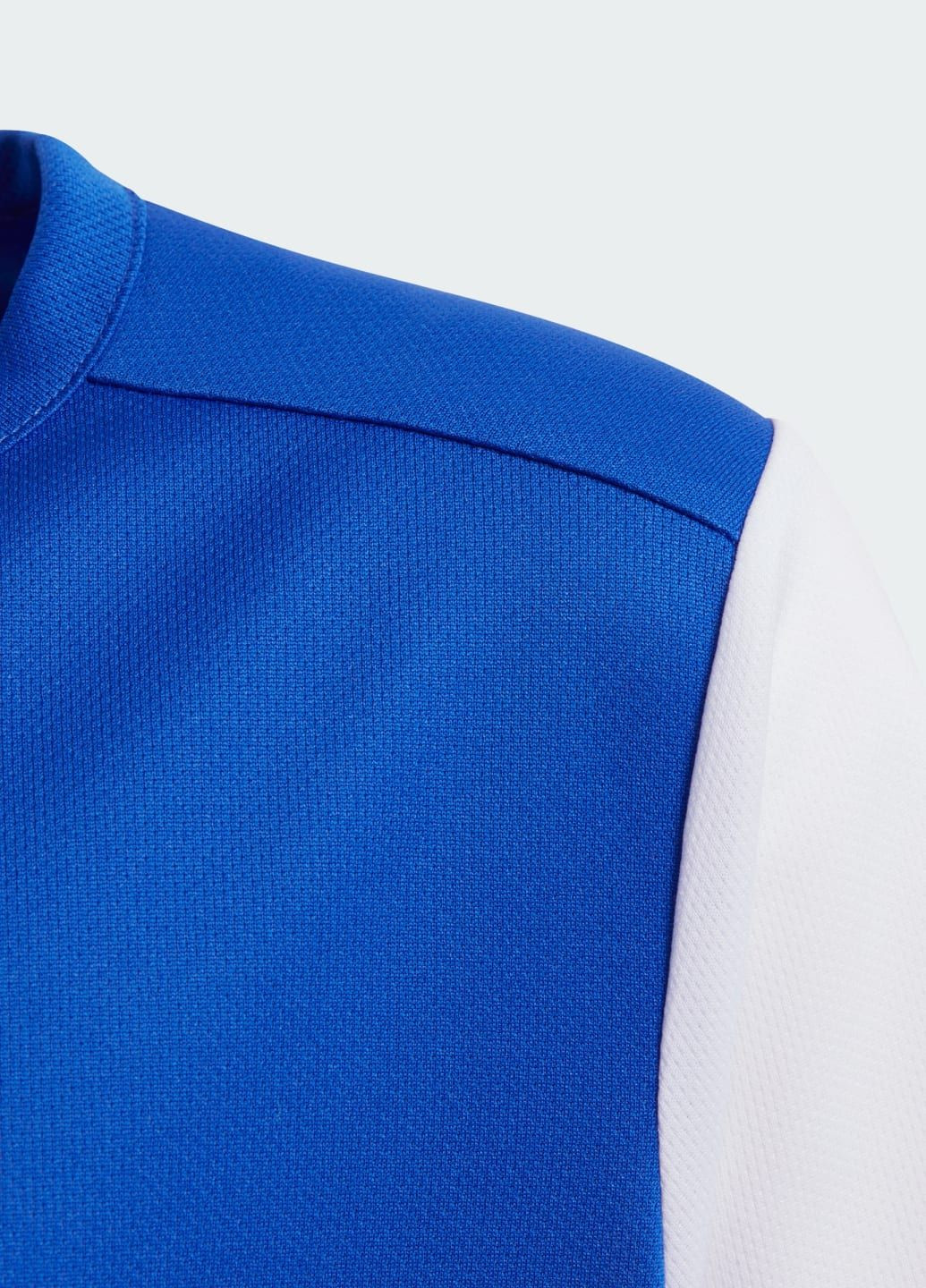 Синий демисезонный спортивный лонгслив adidas с логотипом