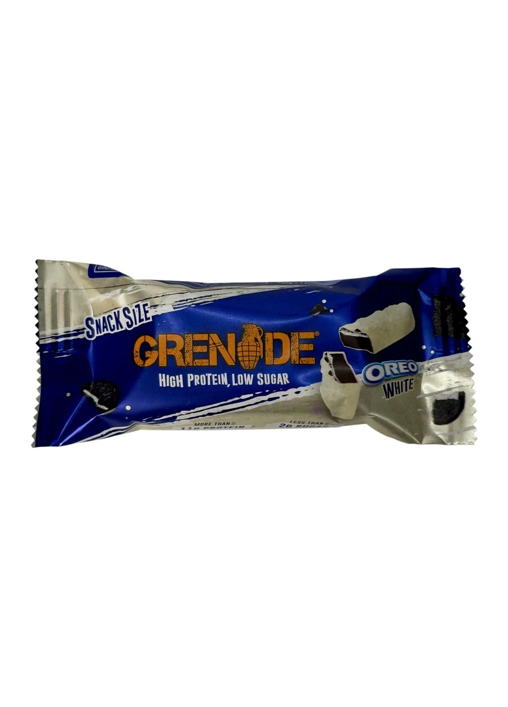Батончик протеїновий з Oreo білий e Oreo White, 35 г GRENADE (381033150)