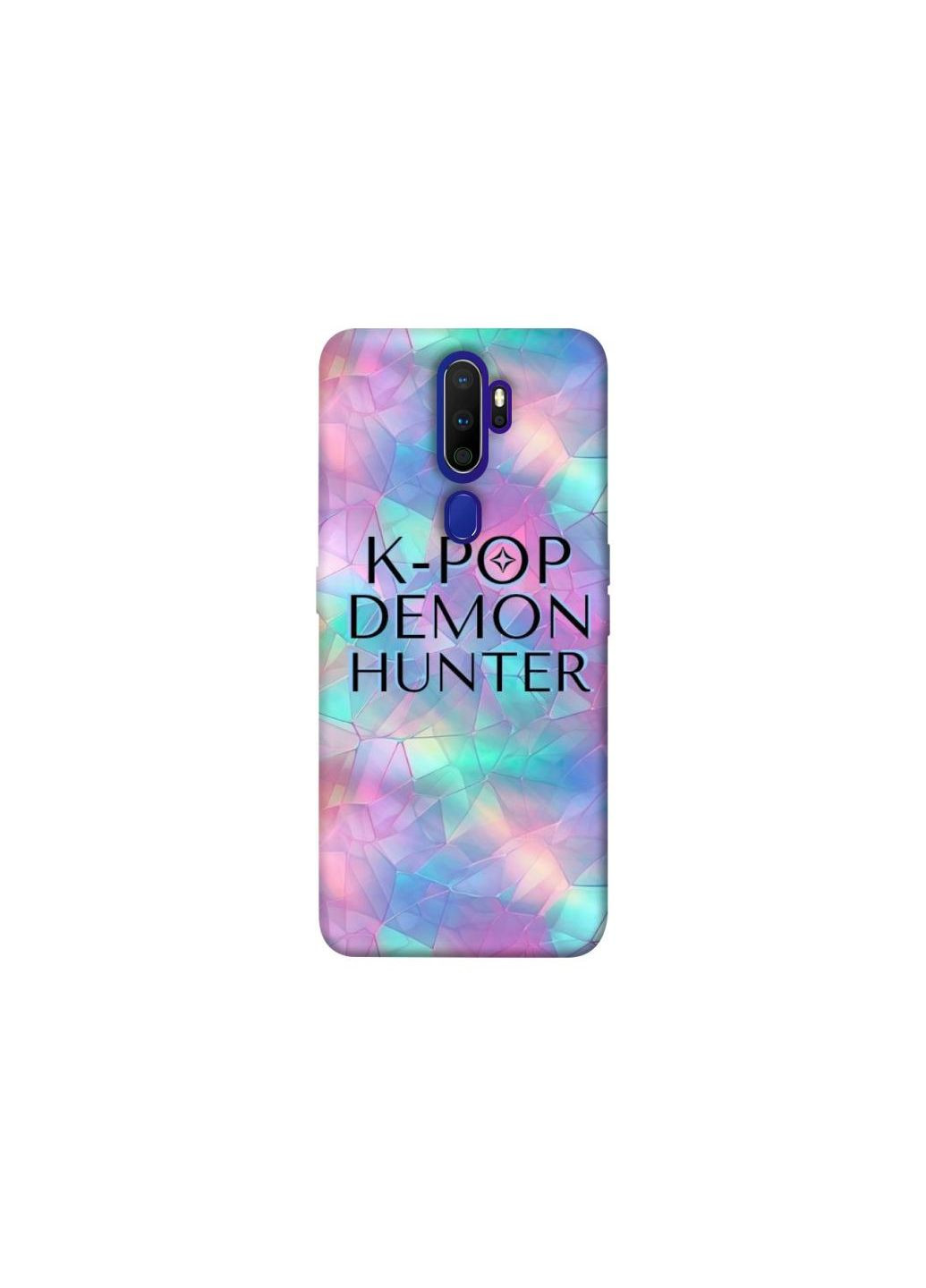 Чехол на Oppo A5 (2020) / Oppo A9 (2020) K-Pop Demon Hunters Logo Frontalka (354688031)