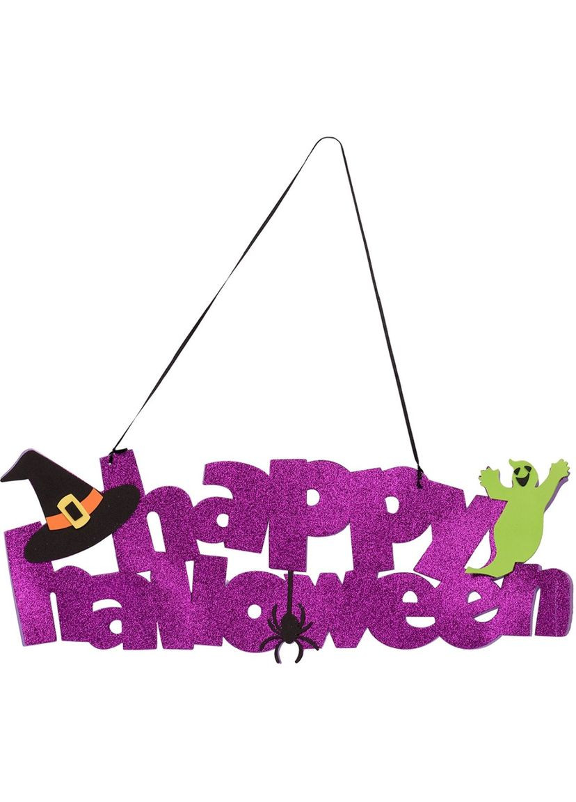 Декор Happy Halloween Ева, 61х20 см, гліттер () YES! Fun 973705 (337468675)