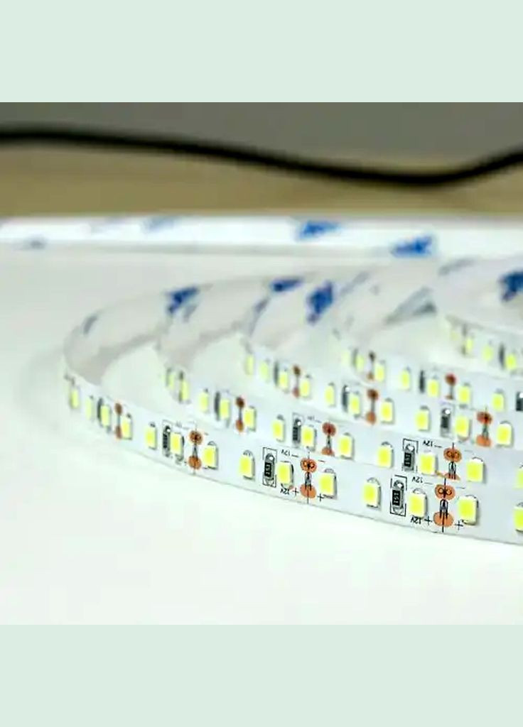 Светодиодная лента Professional 12В SMD2835 120 шт/м белый, негерметичная, 1 метр BIOM (361068521)