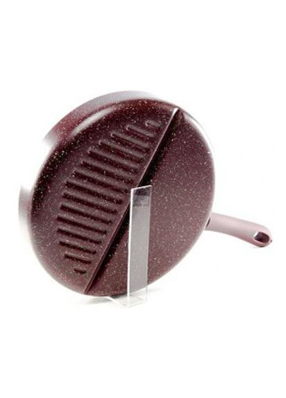 Сковорода-гриль Mosses Stone Ø26см з роздільником Fissman (372172048)