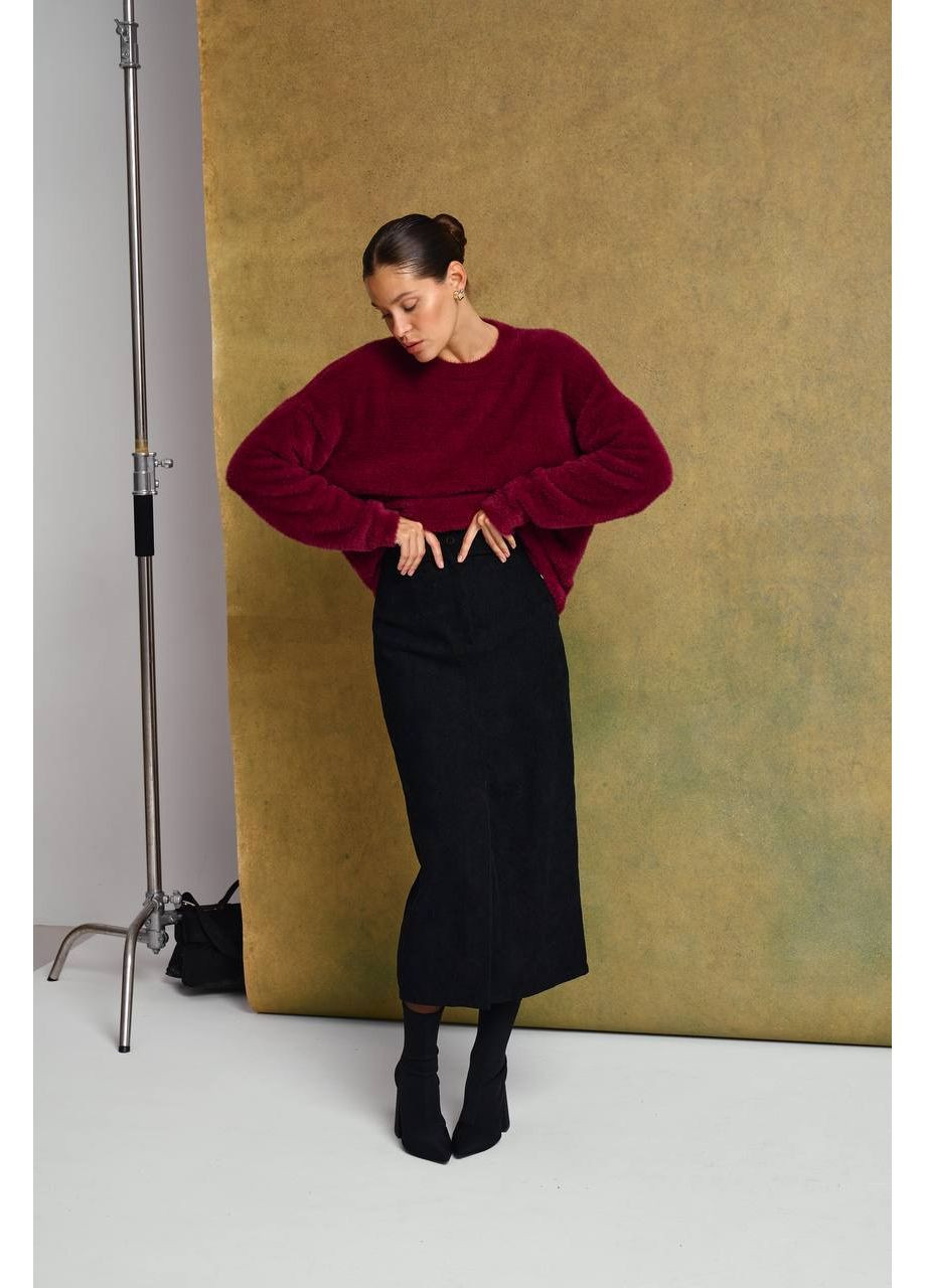 Спідниця з вельвету міді — Заміри в описі DK/DL Мода без кордонів (366420897)