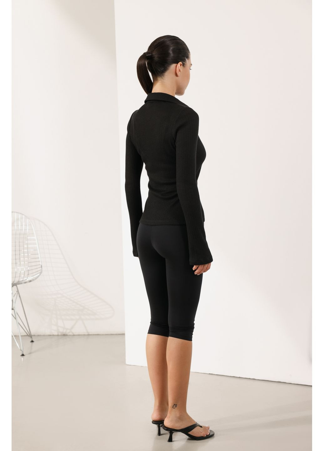 Кардиган із коміром поло 818-1 Papaya (350908519)