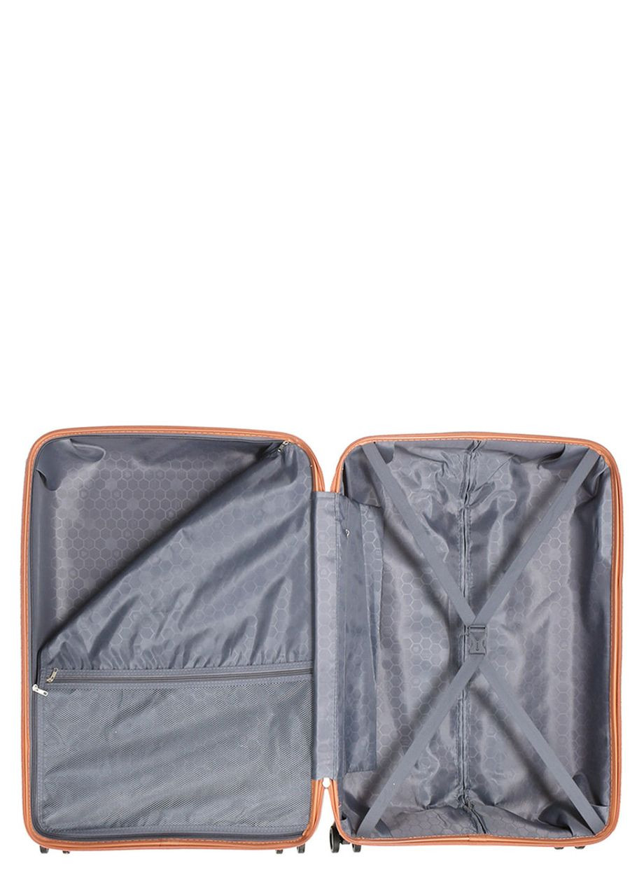 Валіза велика L поліпропілен оранж 74х49х29см/95л/3.9кг/ 288 WORLDLINE (324802414)