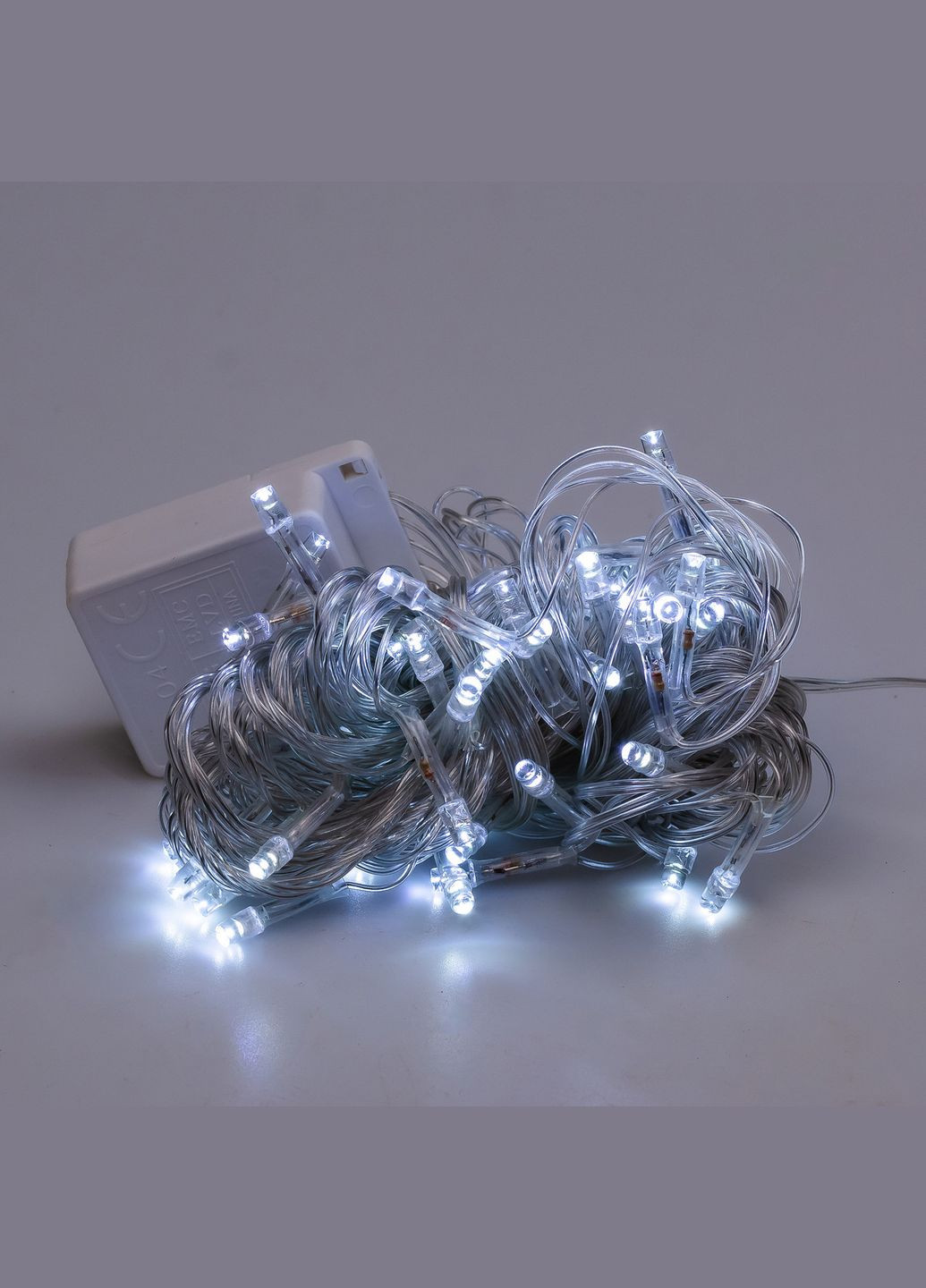 Гірлянда нитка світлодіодна GarlandoPro 50 LED 6м 8 режимов гірлянда новорічна Білий Garlando (315636935)