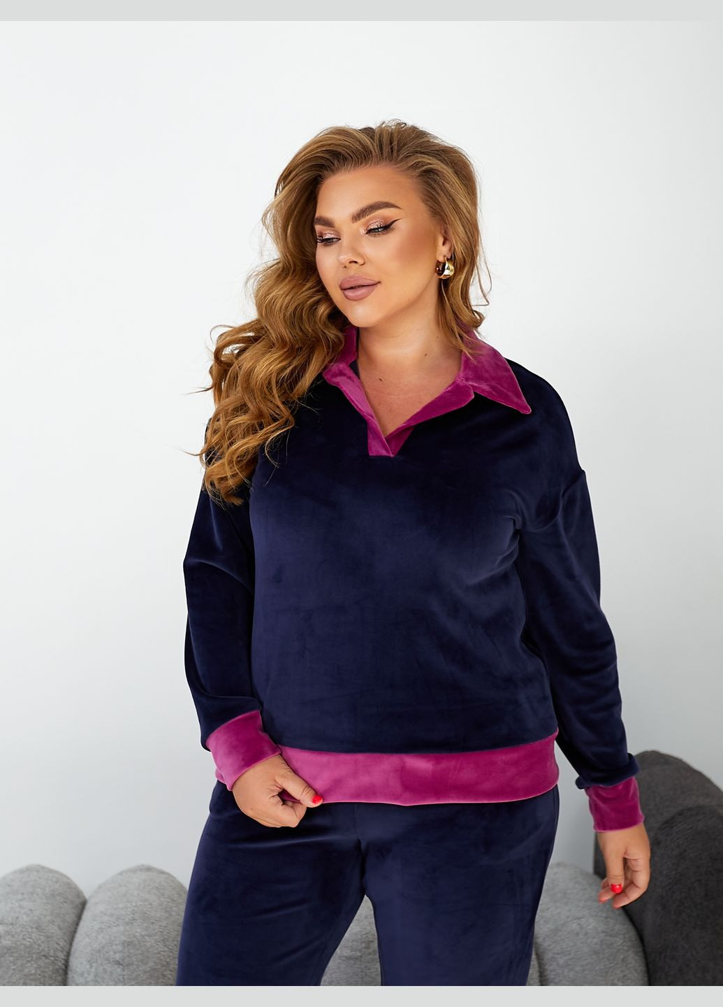 Велюровый костюм No Brand (301581197)