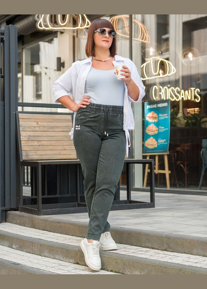 Джинсы DJ 9205-1 Alenka Plus - (354699192)