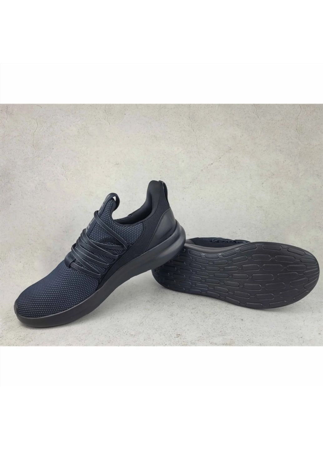 Чорні кросівки чоловічі lite racer adapt 7.0 black ie6327 adidas