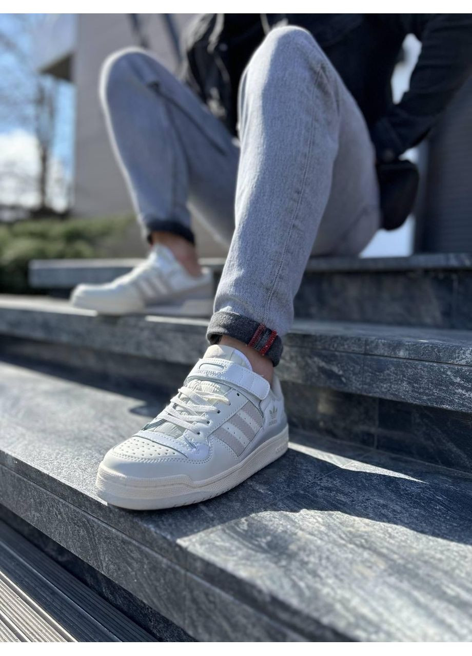 КРОСІВКИ ЖІНОЧІ ADIDAS FORUM 84 LOW ORBIT GREY АДІДАС ФОРУМ 84 No Brand сірі демісезони (368885816)
