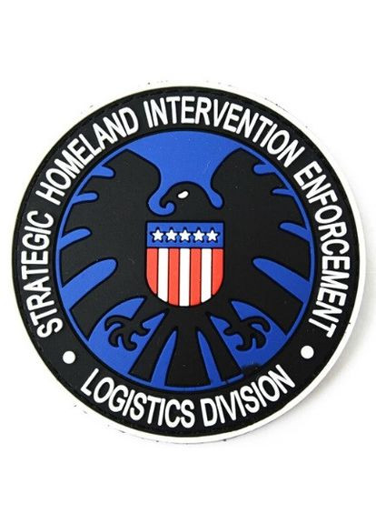 Патч ПХВ на липучці Strategic homeland intervention enforcement arms PTR No Brand (317769199)