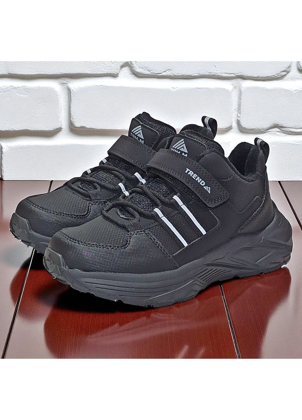 Ортопедичні утеплені хайтопи демісезонні підліткові кросівки на липучці для хлопчика підлітка Tom.M (362145951)