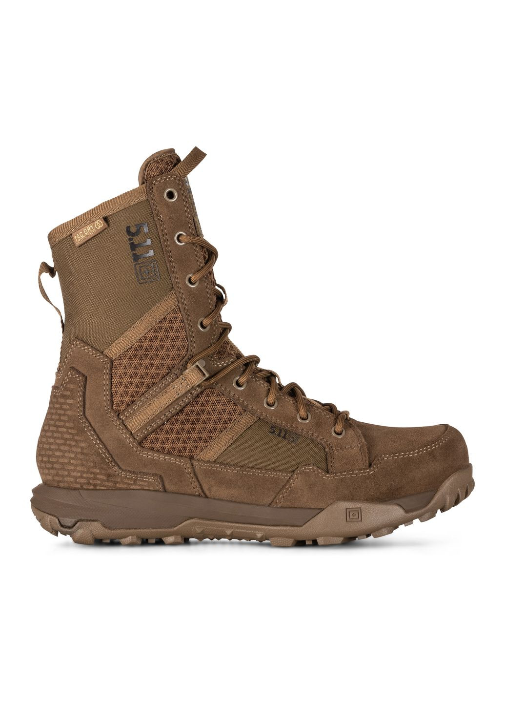Черевики тактичні A/T 8' Waterproof Boot Dark Coyote 5.11 Tactical (315879801)