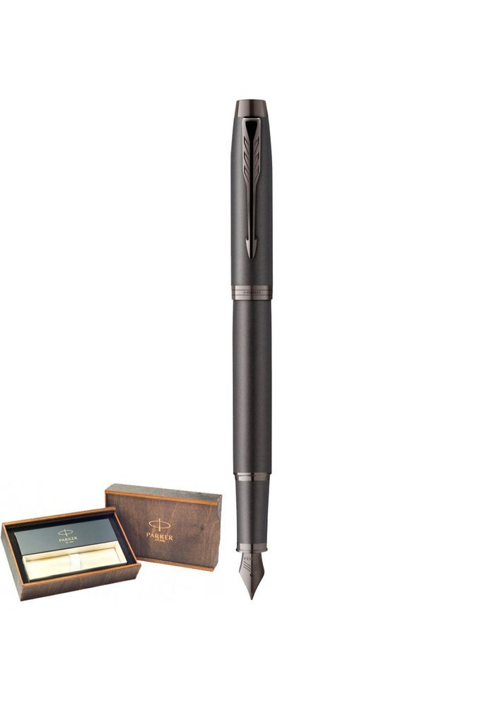 Пір'яна ручка IM 17 Professionals Monochrome Titanium FP F 28 011 Parker (317303193)