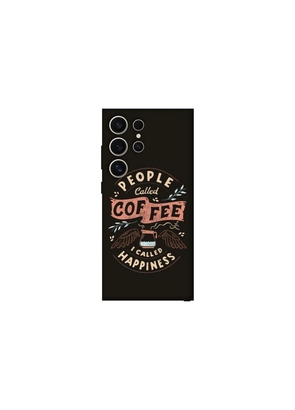 Чехол на Samsung Galaxy S25 Ultra Сoffee happiness Frontalka (355322573)