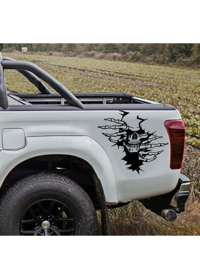 Наклейка на капот двері багажник 3D TUNING STUDIO Череп 530х490х0.070мм No Brand (362498603)