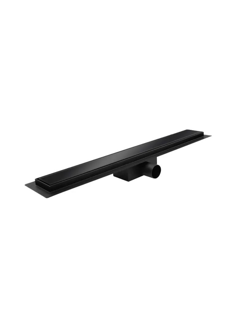 Душовий трап з нержавіючої сталі SUS304 зі скляною панеллю FD08-70x800-Glass Black (KR5142) KOER (321213924)