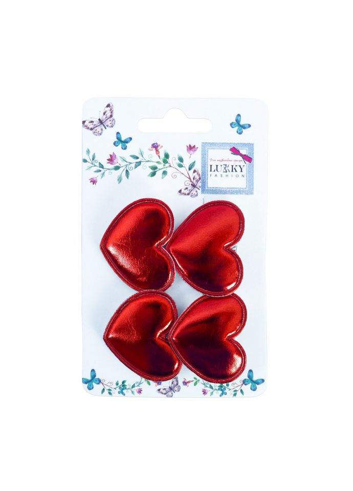 Затискач дитячий для волосся "Сердечко" T18547( ) Lukky (322841275)