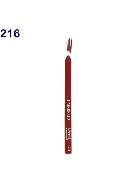 Карандаш для губ контурный механический Umbrella waterproof lip pencil (293970090)