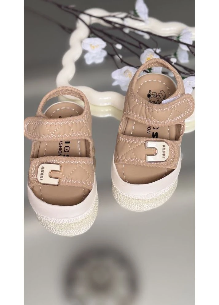Босоніжки дитячі ninini колір бежевий 11136 No Brand (394594238)