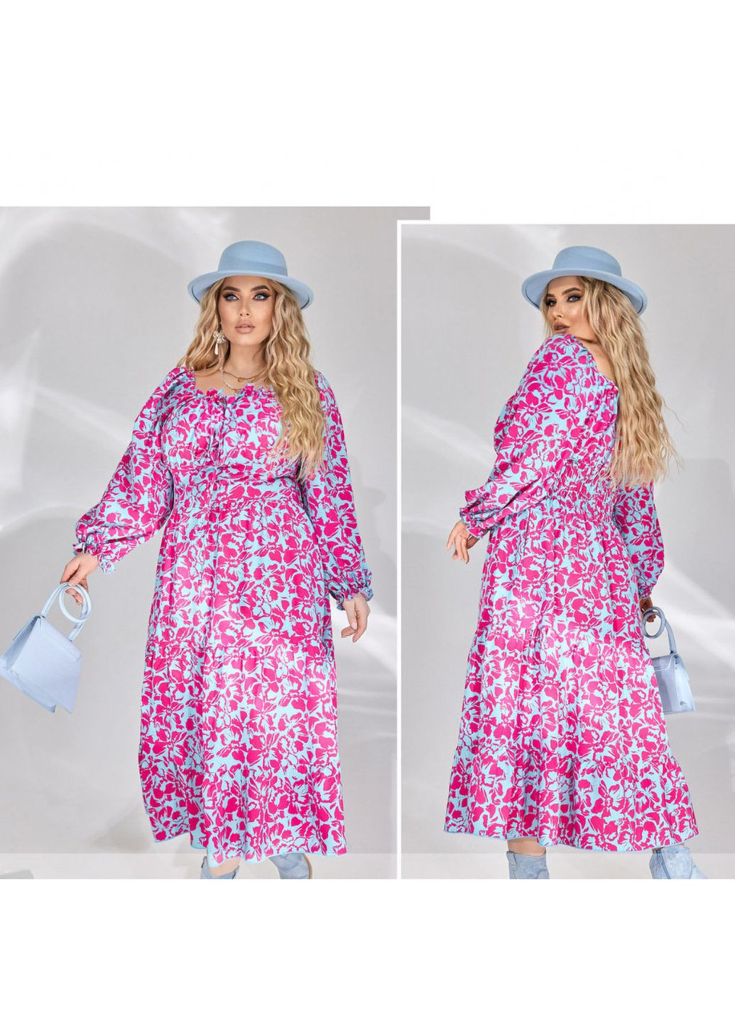 Малиновое платье Liton