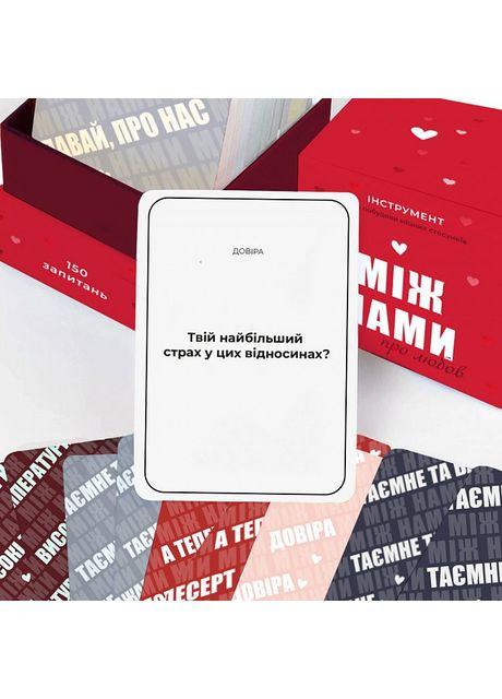 Настольная игра Между нами: о любви 18+ Memo Games (371876448)