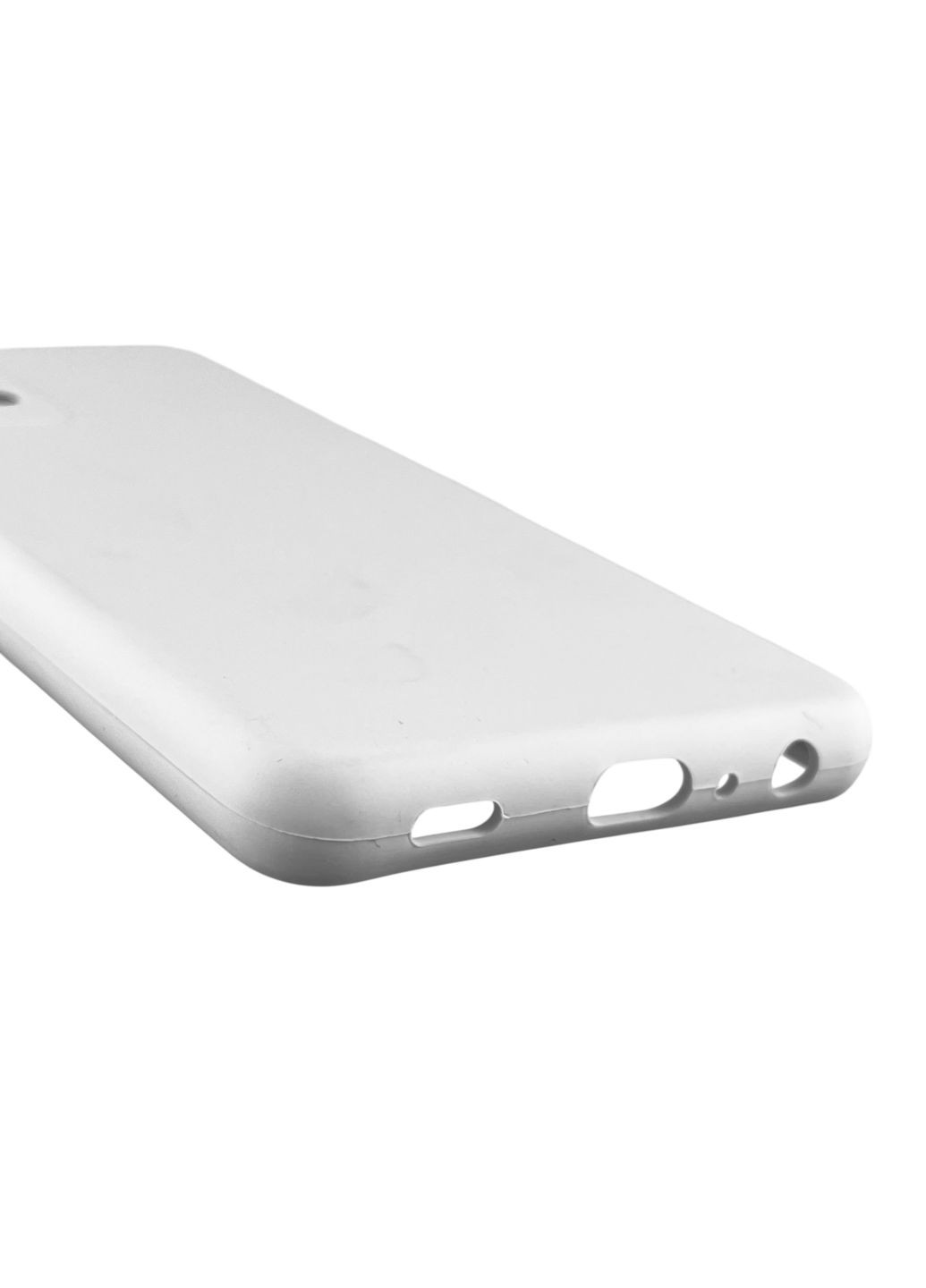 Чохол для Galaxy A52 5G (SM-A526) силіконовий з мікрофіброю нековзний на самсунг а52 5г білий Samsung (366386061)