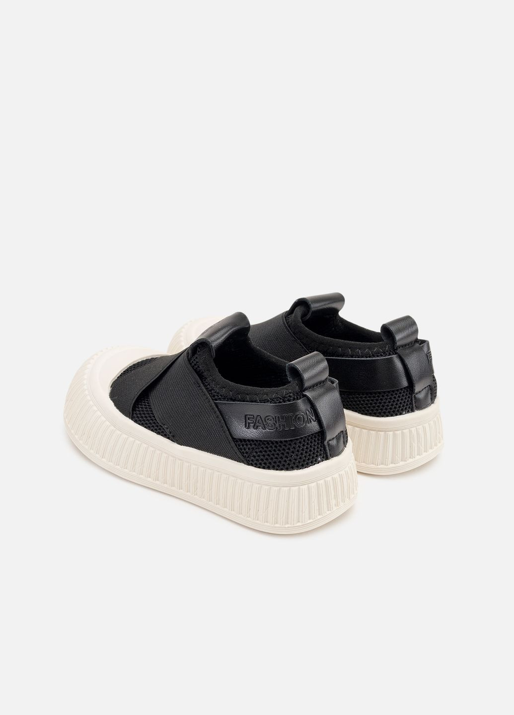 Чорні кеди для хлопчика, на платформі колір чорний cb-00266336 No Brand