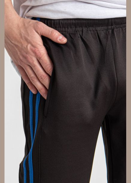 Спортивні штани підліткові для хлопчика чорного кольору Let's Shop (292309008)