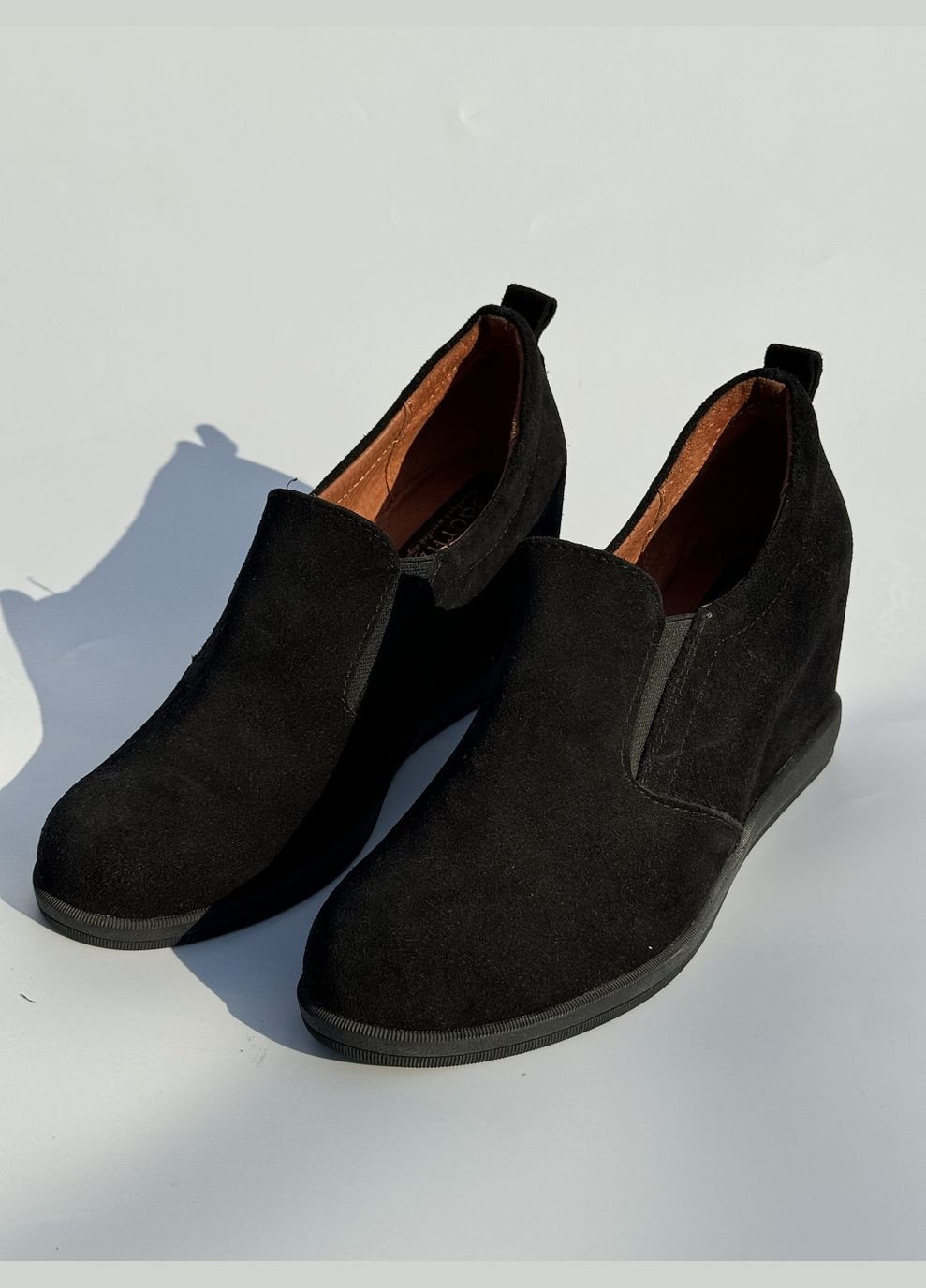 Saurini Туфлі чорний з натуральна замша, україна — (316701345)