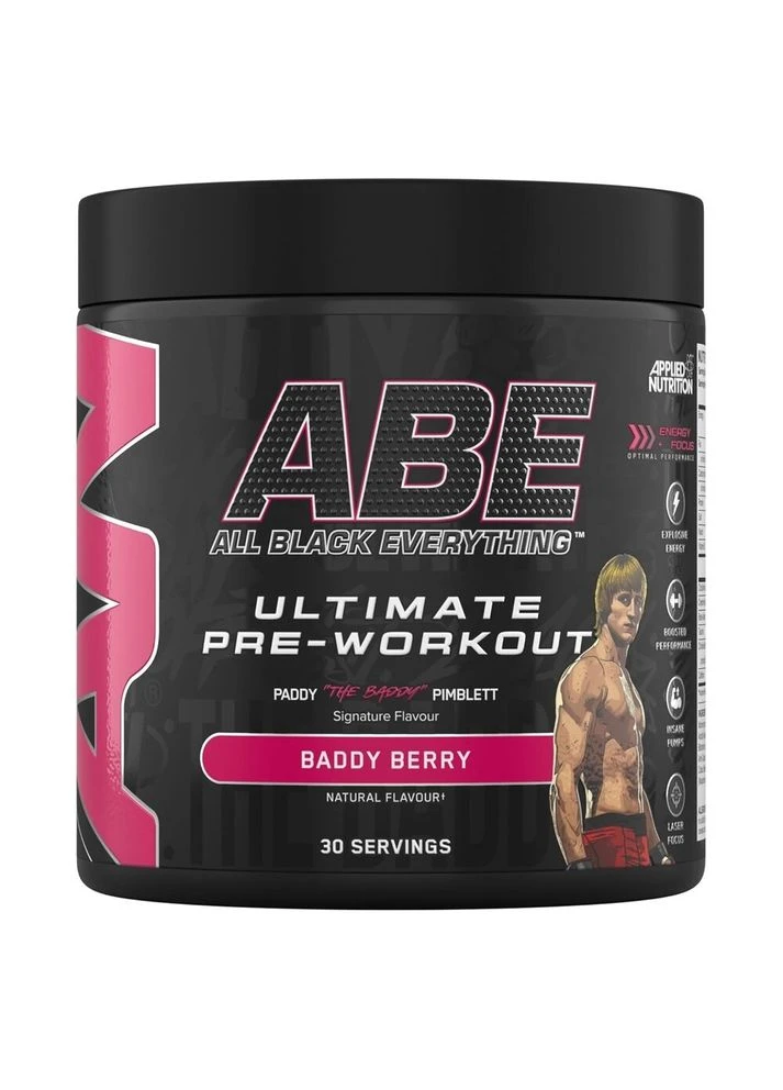 Передтренувальний комплекс Nutrition ABE, 375 грам - Baddy Berry Applied Nutrition (378792856)