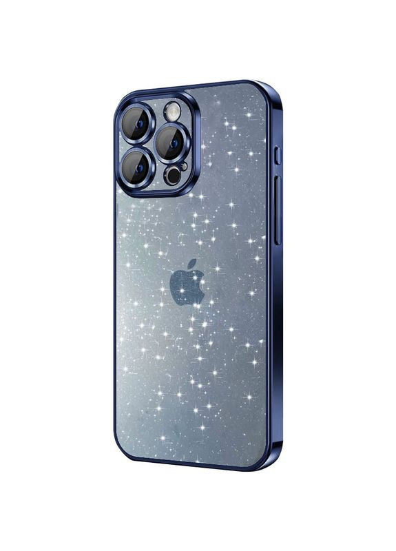 Чохол TPU+PC Glittershine для Apple (6.7") Темно-Синій | Dark Blue Epik iPhone 15 Pro Max (300095981)