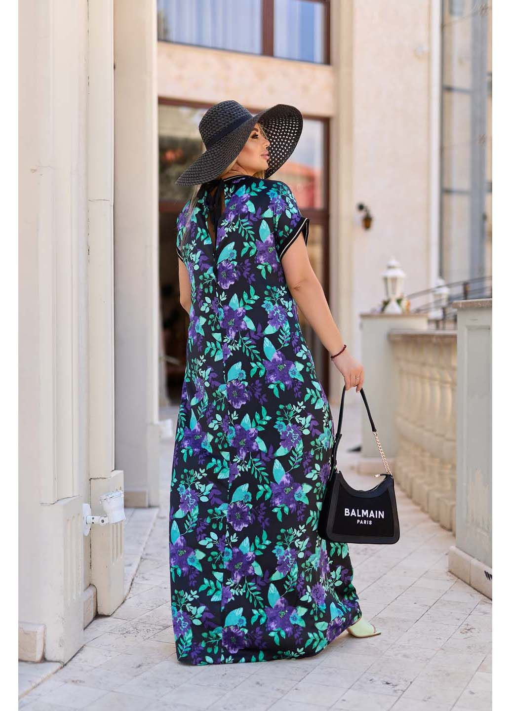 Черное платье Peony