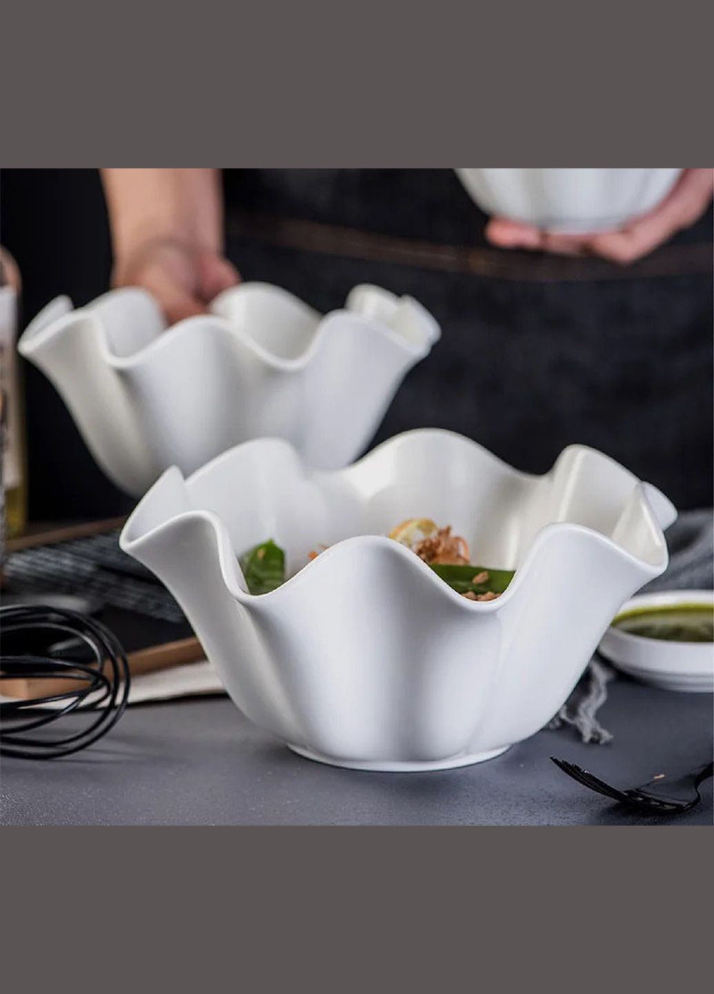 Піала порцелянова хвиля 275мл BonaDi (294945088)