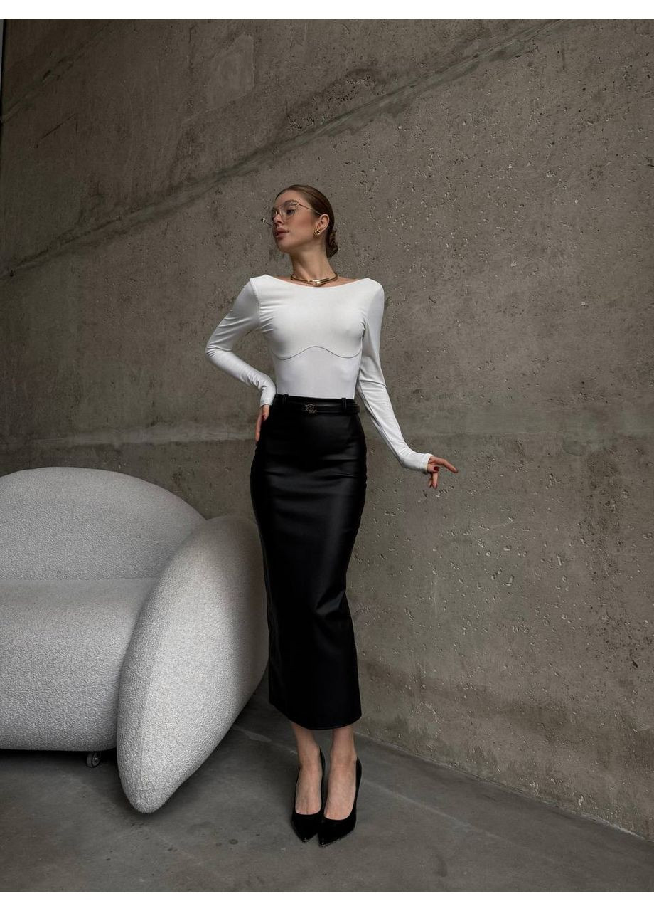 Спідниця з еко шкіри No Brand (369112156)