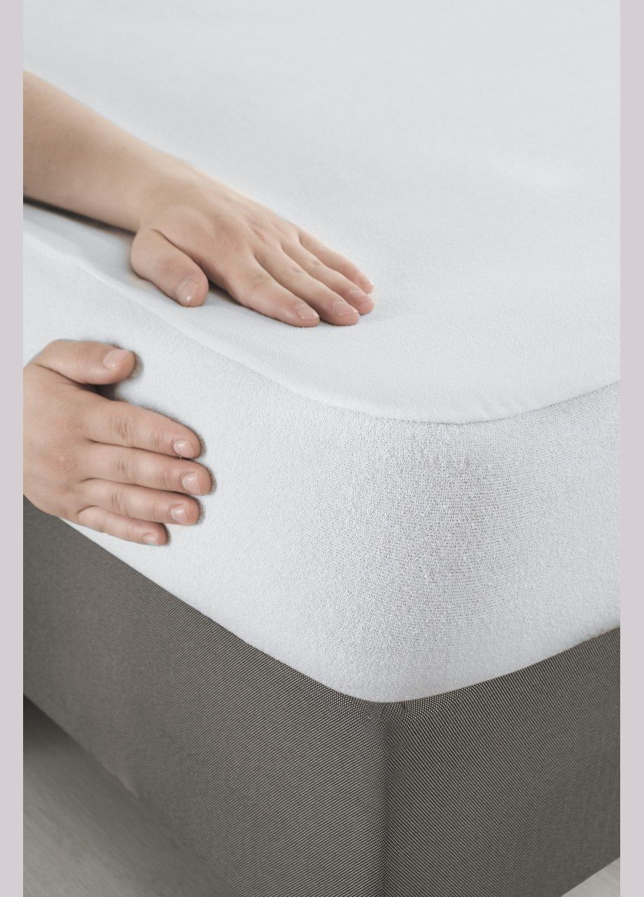 Наматрасник махровый, водонепроницаемый, борт на резинке 160х200 см Kayra (316262603)
