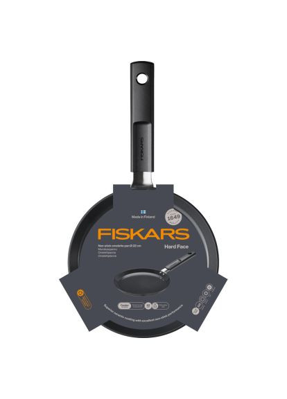 Сковорода (1075522) Fiskars для млинців Hard Face 22 см (369881074)