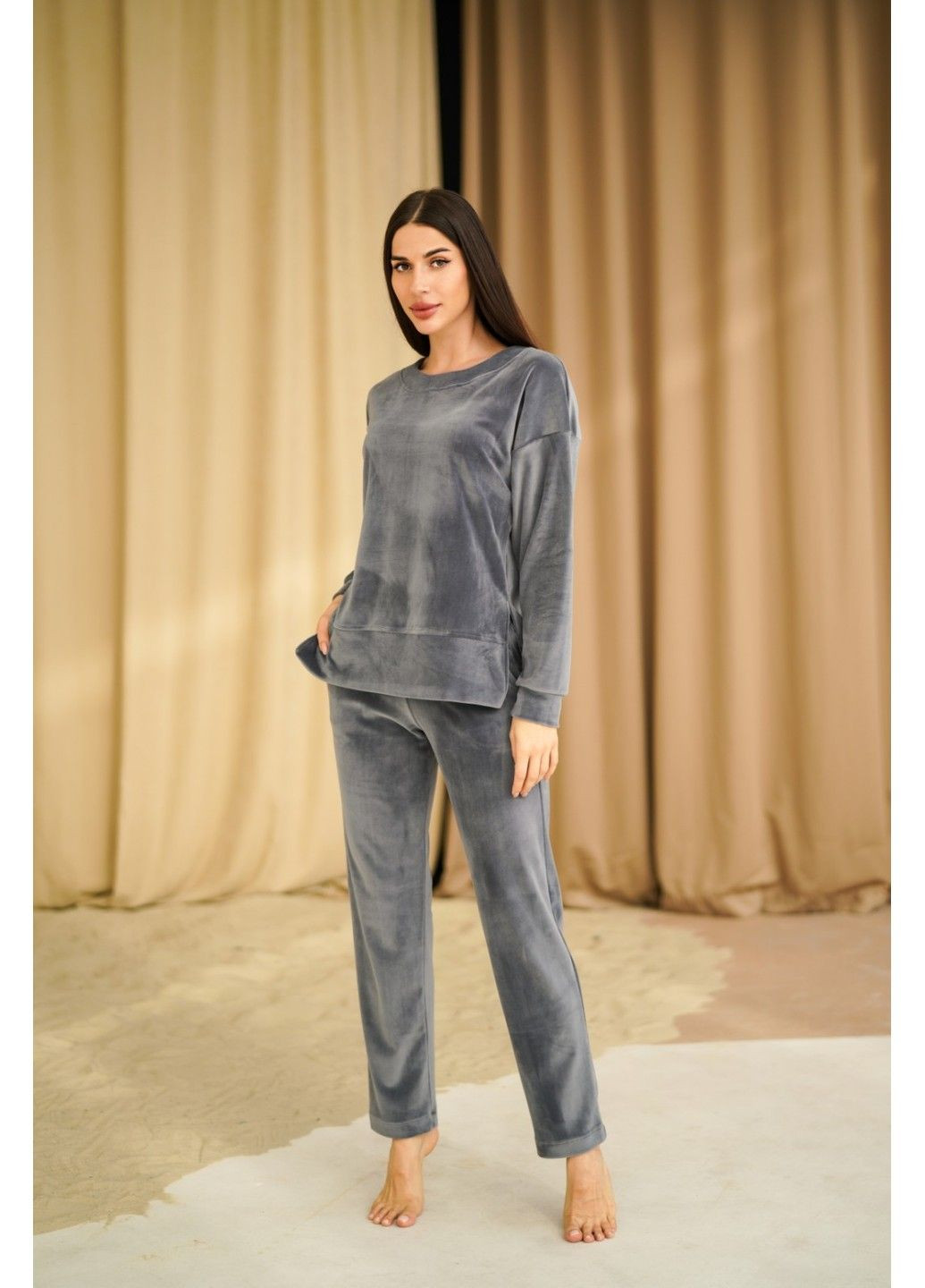 Лілова 3190/1 tokyo штани домашні жіночі Komilfo