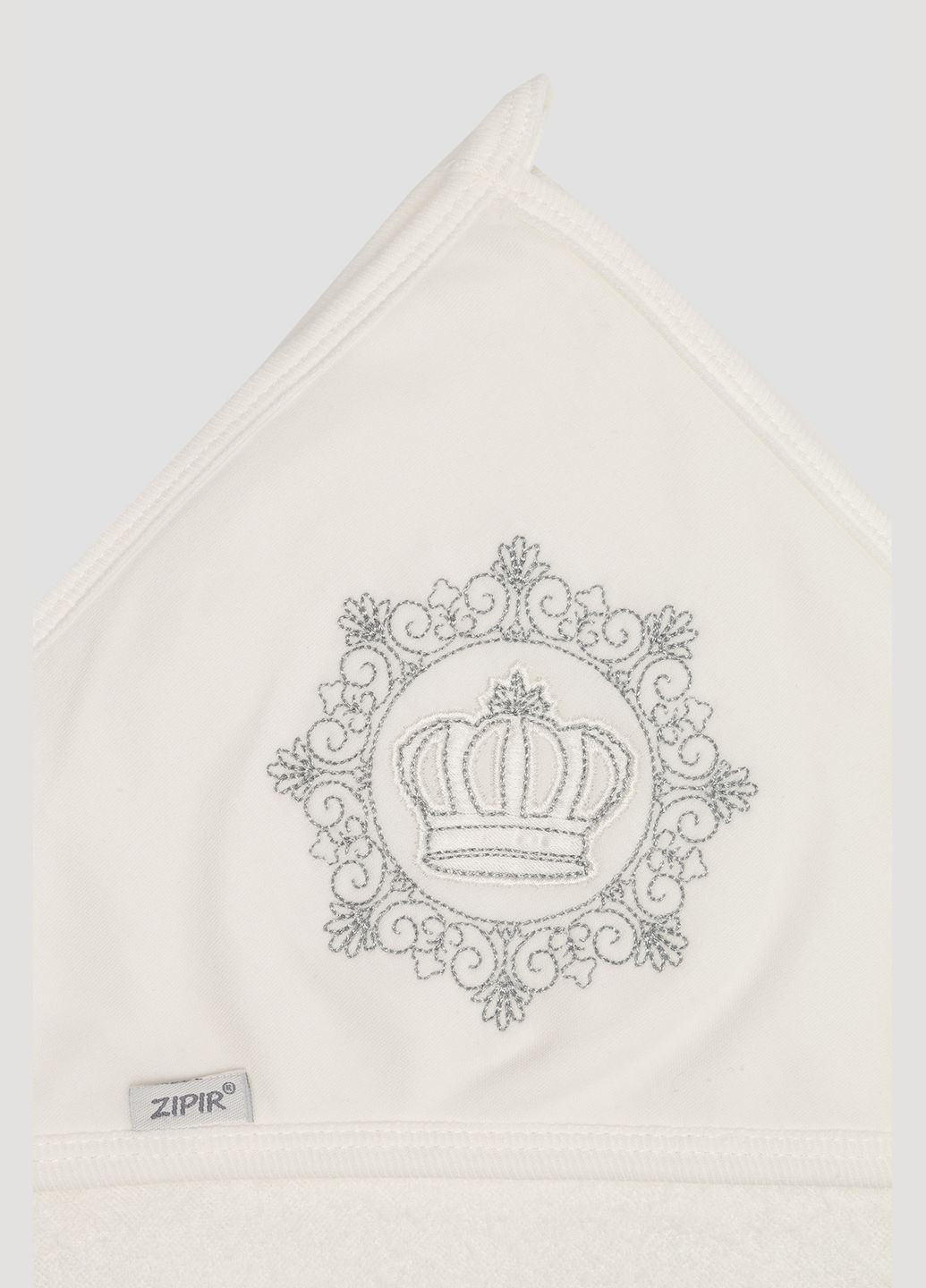 Полотенце для купания для девочки цвет белый CB-00245728 Zipir белый