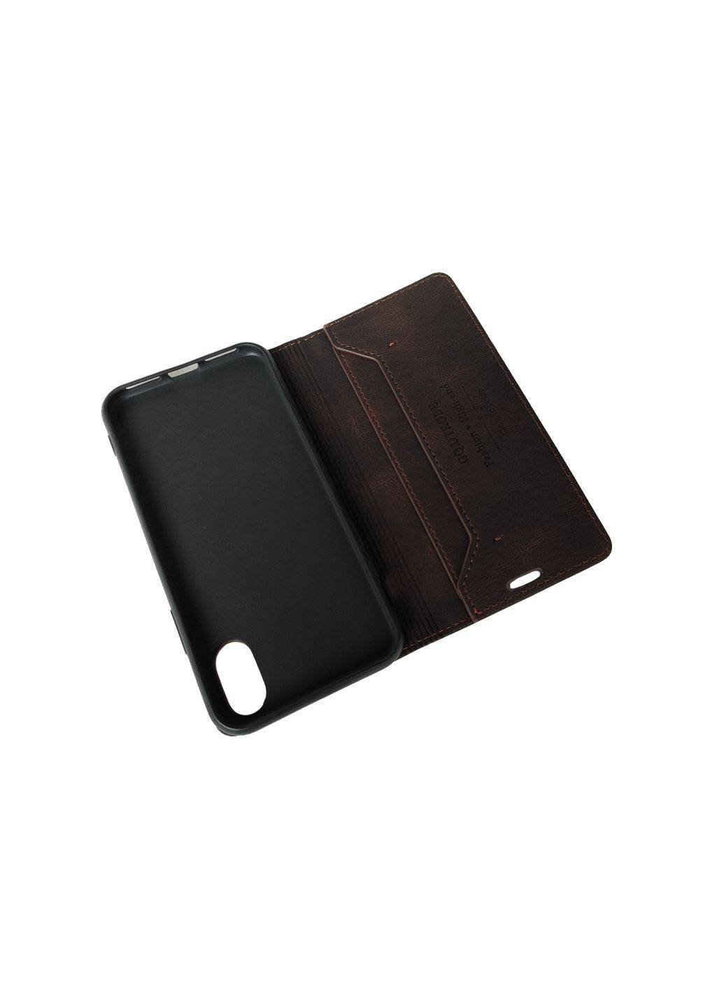 Чохол книжка магнітний iPhone X\XS Чохол книжка на айфон 10 з кишенями під гроші Apple (322872869)