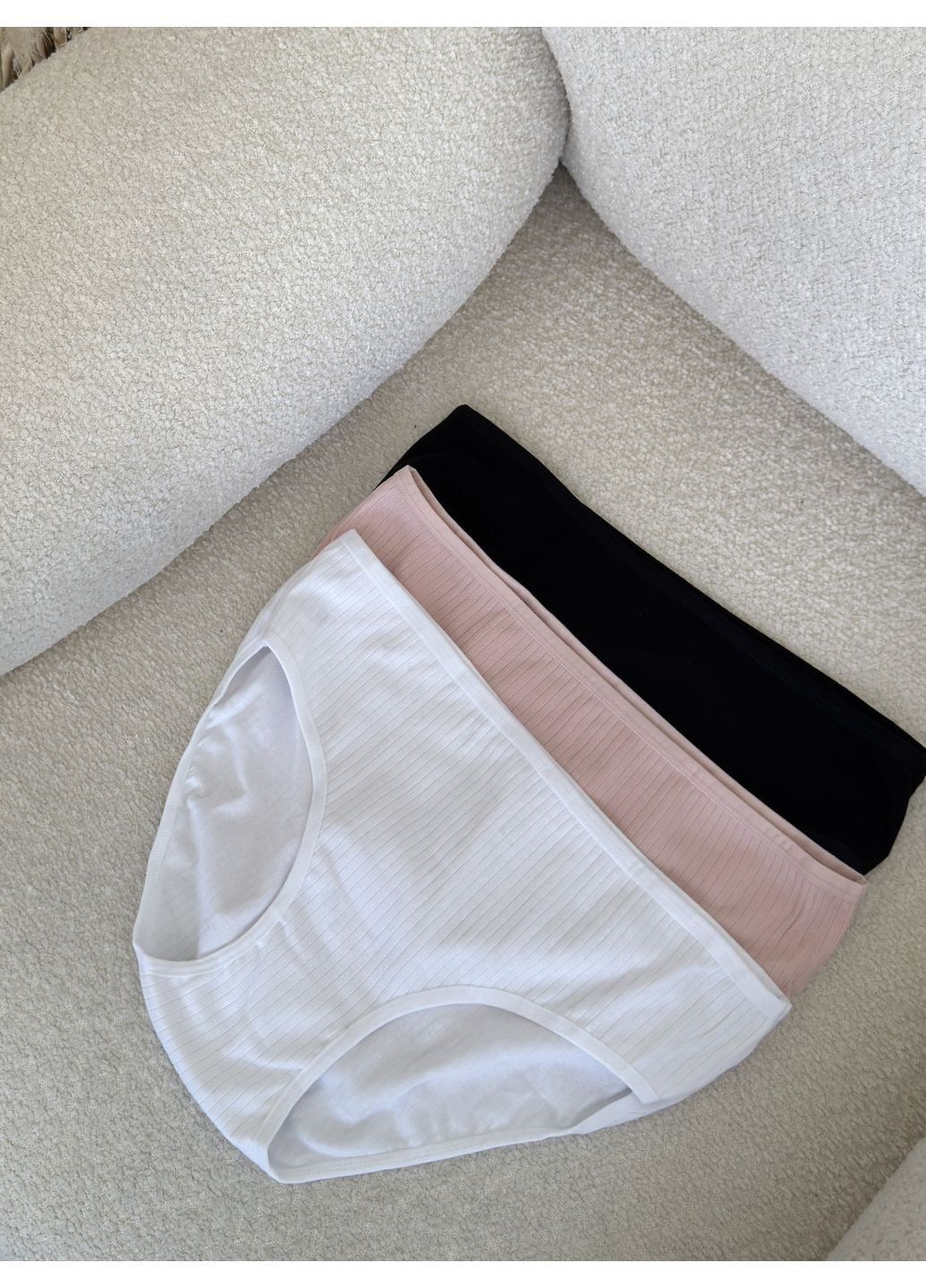 Бокс трусиків-сліпів 7 шт у рубчик KozaBiat (365267941)